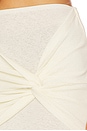 view 6 of 6 Kalea Twist Maxi Skirt in Off White