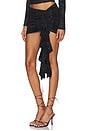 view 3 of 6 JUPE VELERA FRILL MINI in Black Burnout