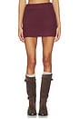 view 1 of 6 Kenni Knit Mini Skirt in Cherry