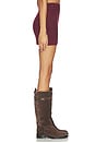 view 3 of 6 Kenni Knit Mini Skirt in Cherry