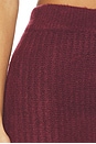 view 6 of 6 Kenni Knit Mini Skirt in Cherry