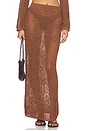 view 1 of 6 Terra Maxi Skirt in Mocha