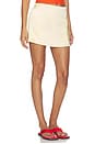 view 2 of 6 Anise Micro Mini Skirt in Lemon