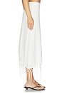 view 2 of 6 Cascade Midi Skirt in White