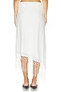 view 4 of 6 Cascade Midi Skirt in White
