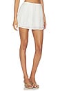 view 3 of 7 JUPE BRANDI CRINKLE in White
