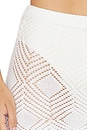 view 6 of 6 FALDA KINNY CROCHET MINI in Off White