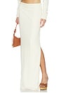 view 3 of 6 FALDA AINARA MAXI in Cream