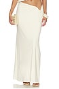 view 1 of 6 FALDA ALIA MAXI in Cream