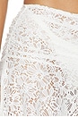 view 6 of 6 FALDA LILU LACE MIDI  in White