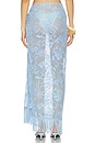 view 4 of 6 Lace Wrap in Blue