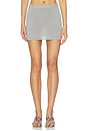 view 1 of 6 Monte Knit Mini Skirt in Grey