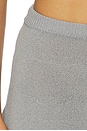 view 6 of 6 Monte Knit Mini Skirt in Grey