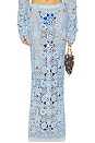 view 1 of 6 Tala Crochet Maxi Skirt in Cerulean