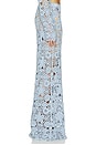 view 3 of 6 Tala Crochet Maxi Skirt in Cerulean