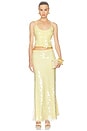 view 6 of 6 FALDA CALLIOPE MAXI  in Panna Cotta