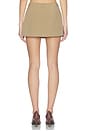 view 5 of 6 Roxana Mini Skirt in Olive Grey