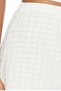 view 7 of 6 Aces Mini Skirt in White