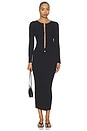 view 7 of 7 x REVOLVE Odetta Maxi Skirt in Black