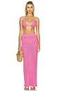 view 4 of 4 Josefina Maxi Skirt in Pink