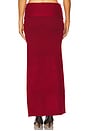view 4 of 6 Quinn Maxi Skirt in Red