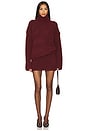 view 5 of 6 WINNIE 스커트 in Burgundy