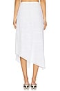 view 4 of 6 Asta Handkerchief Skirt in White