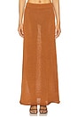 view 1 of 6 Cali Maxi Skirt in Nutmeg