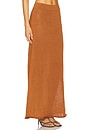 view 2 of 6 Cali Maxi Skirt in Nutmeg
