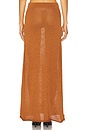 view 4 of 6 Cali Maxi Skirt in Nutmeg