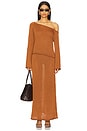 view 5 of 6 Cali Maxi Skirt in Nutmeg