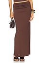 view 1 of 6 Gabby Maxi Skirt in Coffee