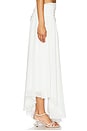 view 3 of 7 x REVOLVE Camelia Handkerchief Skirt in White