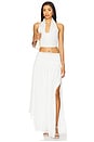 view 6 of 7 x REVOLVE Camelia Handkerchief Skirt in White