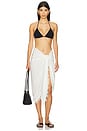 view 5 of 6 Bindi Sarong in White