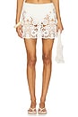 view 1 of 6 Tala Mini Skirt in White