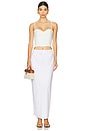 view 5 of 6 Kelley Maxi Skirt in Off White