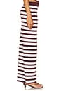 view 3 of 6 x REVOLVE Charleston Maxi Skirt in Cherry Stripe