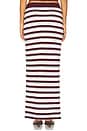 view 4 of 6 x REVOLVE Charleston Maxi Skirt in Cherry Stripe