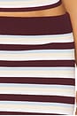 view 6 of 6 x REVOLVE Charleston Maxi Skirt in Cherry Stripe