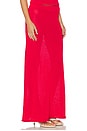 view 2 of 6 Cali Maxi Skirt in Red