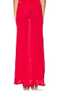 view 4 of 6 Cali Maxi Skirt in Red