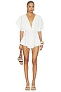 view 1 of 3 Hilary Romper in White
