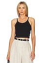 view 1 of 4 x REVOLVE Cropped Tank in Black