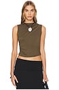 view 1 of 4 Maya Top in Khaki