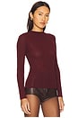 view 2 of 4 x REVOLVE Lounge Katya Sheer Top in Burgundy