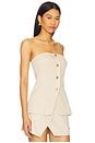 view 2 of 4 Emilie Strapless Top in Cream
