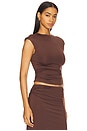 view 2 of 4 Gabby Top in Coffee