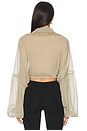 view 3 of 4 Pearl Top in Khaki