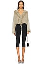 view 4 of 4 Pearl Top in Khaki